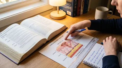 Diagram showing skin lesion measurement for CPT excision coding